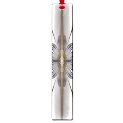 Fractal Fleur Elegance Flower Large Book Marks by Nexatart