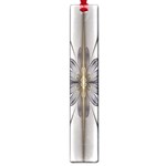 Fractal Fleur Elegance Flower Large Book Marks Front