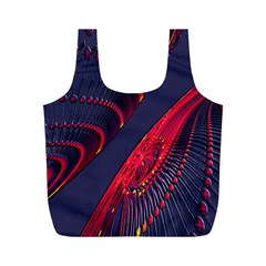 Fractal Art Digital Art Full Print Recycle Bags (m)  by Nexatart