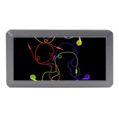 Colorful Earphones Memory Card Reader (mini) by Valentinaart