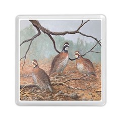 Bob White Quail Memory Card Reader (square)  by digitaldivadesigns