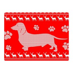 Ugly X Mas Design Double Sided Flano Blanket (mini)  by Nexatart
