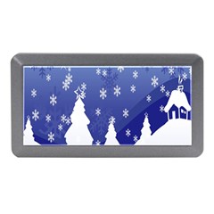 Vector Christmas Design Memory Card Reader (mini) by Nexatart