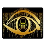 Virus Computer Encryption Trojan Fleece Blanket (Small) 50 x40  Blanket Front