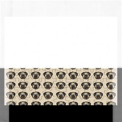 Puppy Dog Pug Pup Graphic Rectangular Jigsaw Puzzl by Amaryn4rt