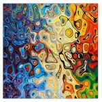Background Structure Absstrakt Color Texture Large Satin Scarf (Square) Front