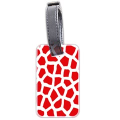 Animal Animalistic Pattern Luggage Tags (two Sides) by Amaryn4rt