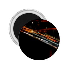 Highway Night Lighthouse Car Fast 2 25  Magnets by Amaryn4rt