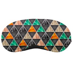Abstract Geometric Triangle Shape Sleeping Masks by Amaryn4rt