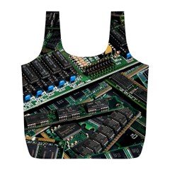 Computer Ram Tech Full Print Recycle Bags (l)  by Amaryn4rt