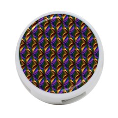 Seamless Prismatic Line Art Pattern 4-port Usb Hub (two Sides)  by Amaryn4rt