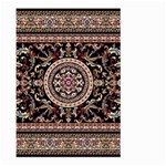 Vectorized Traditional Rug Style Of Traditional Patterns Large Garden Flag (Two Sides) Back