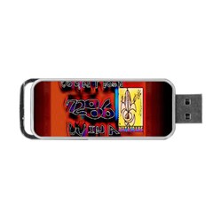 Big Red Sun Walin 72 Portable Usb Flash (one Side) by MRTACPANS