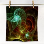 Art Shell Spirals Texture Face Towel Front