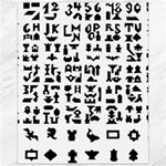 Anchor Puzzle Booklet Pages All Black Canvas 16  x 20   15.75 x19.29  Canvas - 1