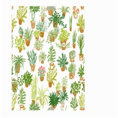 Flowers Pattern Large Garden Flag (two Sides) by Simbadda