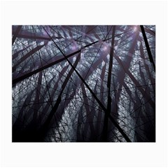 Fractal Art Picture Definition  Fractured Fractal Texture Small Glasses Cloth (2-side) by Simbadda