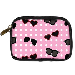 Pisunglass Tech Pink Pattern Digital Camera Cases by Simbadda