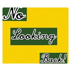 No Looking Back Double Sided Flano Blanket (small)  by Mandielei