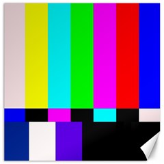 Color Bars & Tones Canvas 20  X 20   by Simbadda