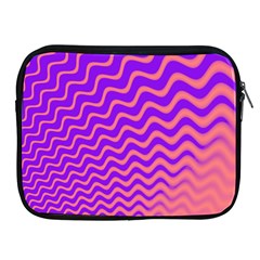 Pink And Purple Apple Ipad 2/3/4 Zipper Cases by Simbadda