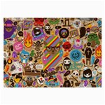 Background Images Colorful Bright Large Glasses Cloth Front