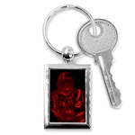 Warrior - red Key Chains (Rectangle)  Front