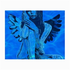 Underwater Angel Small Glasses Cloth by Valentinaart