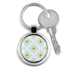 Color Square Key Chains (round)  by Simbadda