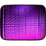 Pattern Light Color Structure Double Sided Fleece Blanket (Mini)  35 x27  Blanket Back