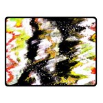 Canvas Acrylic Digital Design Double Sided Fleece Blanket (Small)  45 x34  Blanket Front