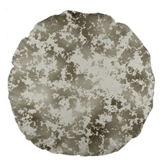 Wall Rock Pattern Structure Dirty Large 18  Premium Flano Round Cushions by Simbadda