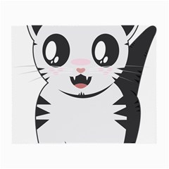 Meow Small Glasses Cloth by evpoe
