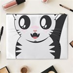 Meow Cosmetic Bag (XL) Back