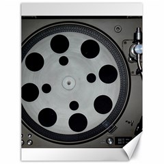 Turntable Record System Tones Canvas 18  X 24   by Simbadda