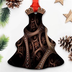 Patterns Dive Background Ornament (christmas Tree)  by Simbadda