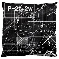 School Board  Large Cushion Case (two Sides) by Valentinaart