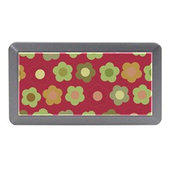 Floral Pattern Memory Card Reader (mini) by Valentinaart