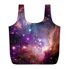 Small Magellanic Cloud Full Print Recycle Bags (l)  by SpaceShop