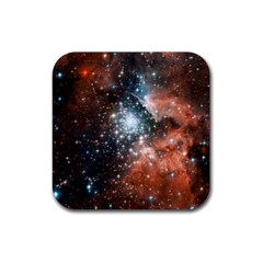Star Cluster Rubber Coaster (square)  by SpaceShop