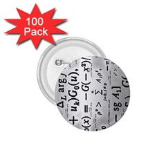 Science Formulas 1 75  Buttons (100 Pack)  by Simbadda