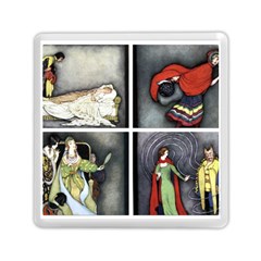 Fairy Tales Memory Card Reader (square)  by athenastemple