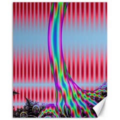 Fractal Tree Canvas 16  X 20   by Simbadda