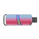 Fractal Tree Portable USB Flash (Two Sides) Front