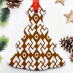 Art Abstract Background Pattern Ornament (christmas Tree)  by Simbadda