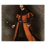 Count Vlad Dracula Double Sided Flano Blanket (Small)  50 x40  Blanket Back