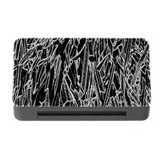 Gray Background Pattern Memory Card Reader With Cf by Simbadda