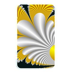 Fractal Gold Palm Tree On Black Background Memory Card Reader by Amaryn4rt