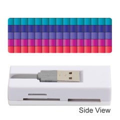 Pattern Grid Squares Texture Memory Card Reader (stick)  by Amaryn4rt