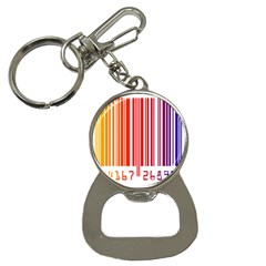 Colorful Gradient Barcode Button Necklaces by Simbadda